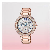 CASIO SHEEN Series Quartz Gold PinkRedGold Analog SHE-3061PG-7A