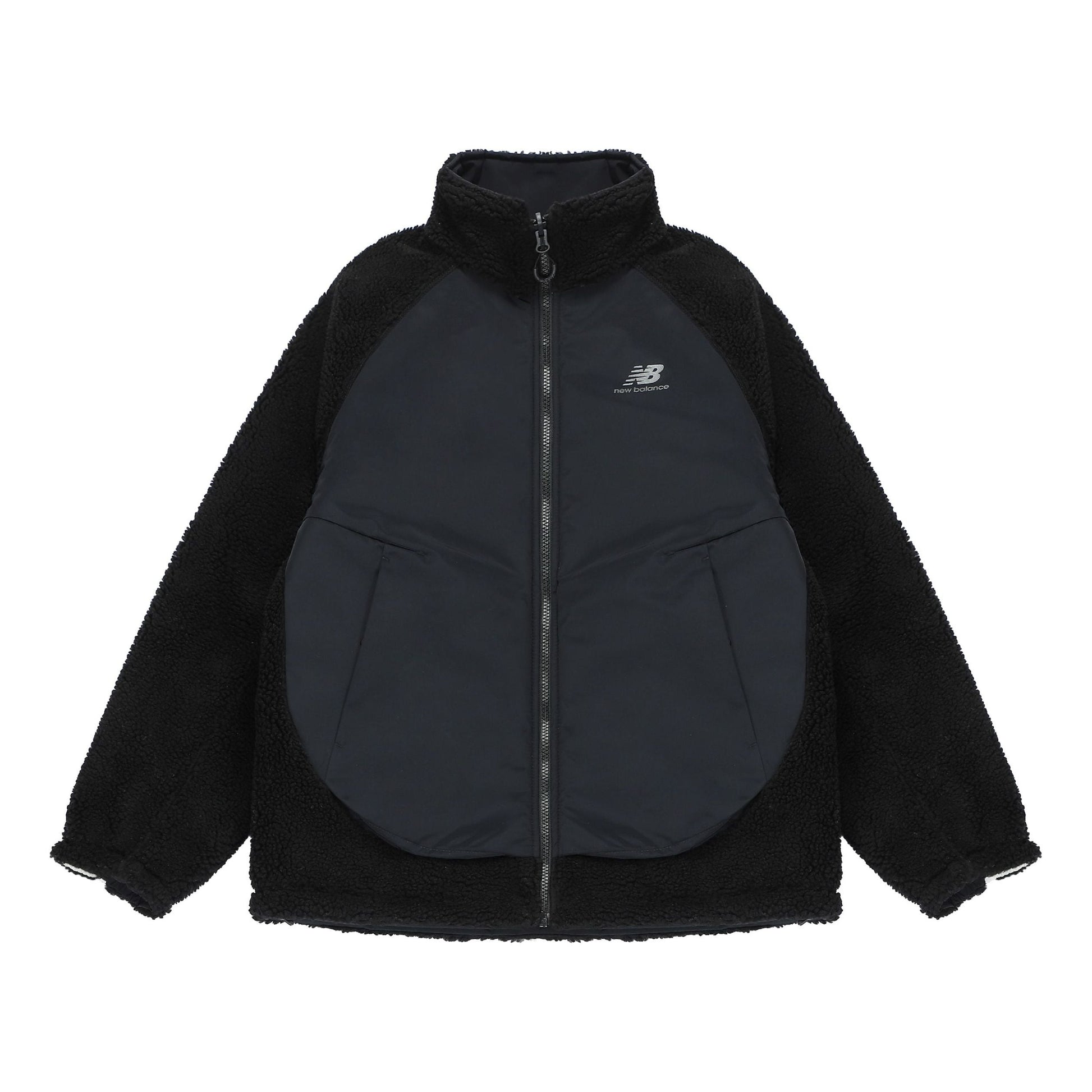 New Balance Sports Warm Reversible Jacket Asia Sizing 'White Black' 6DC39703-BK