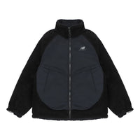 New Balance Sports Warm Reversible Jacket Asia Sizing 'White Black' 6DC39703-BK