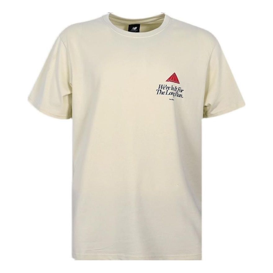 New Balance x ANB Sport Tee Asia Sizing 'Beige' AMT22375-CIW