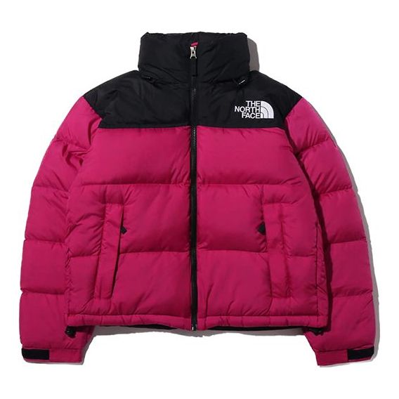 (WMNS) THE NORTH FACE Short Nuptse Jacket 'Pink' NDW91952-RX