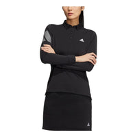 (WMNS) adidas Big Boss Aeroready Polo Shirt Asia Sizing 'Black' HG8250