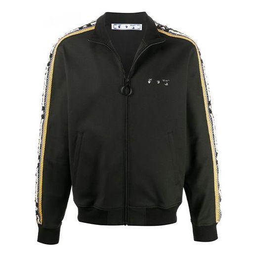 Off-White | Short Plain Logo Jackets Men Black OMEA249-F20FAB001