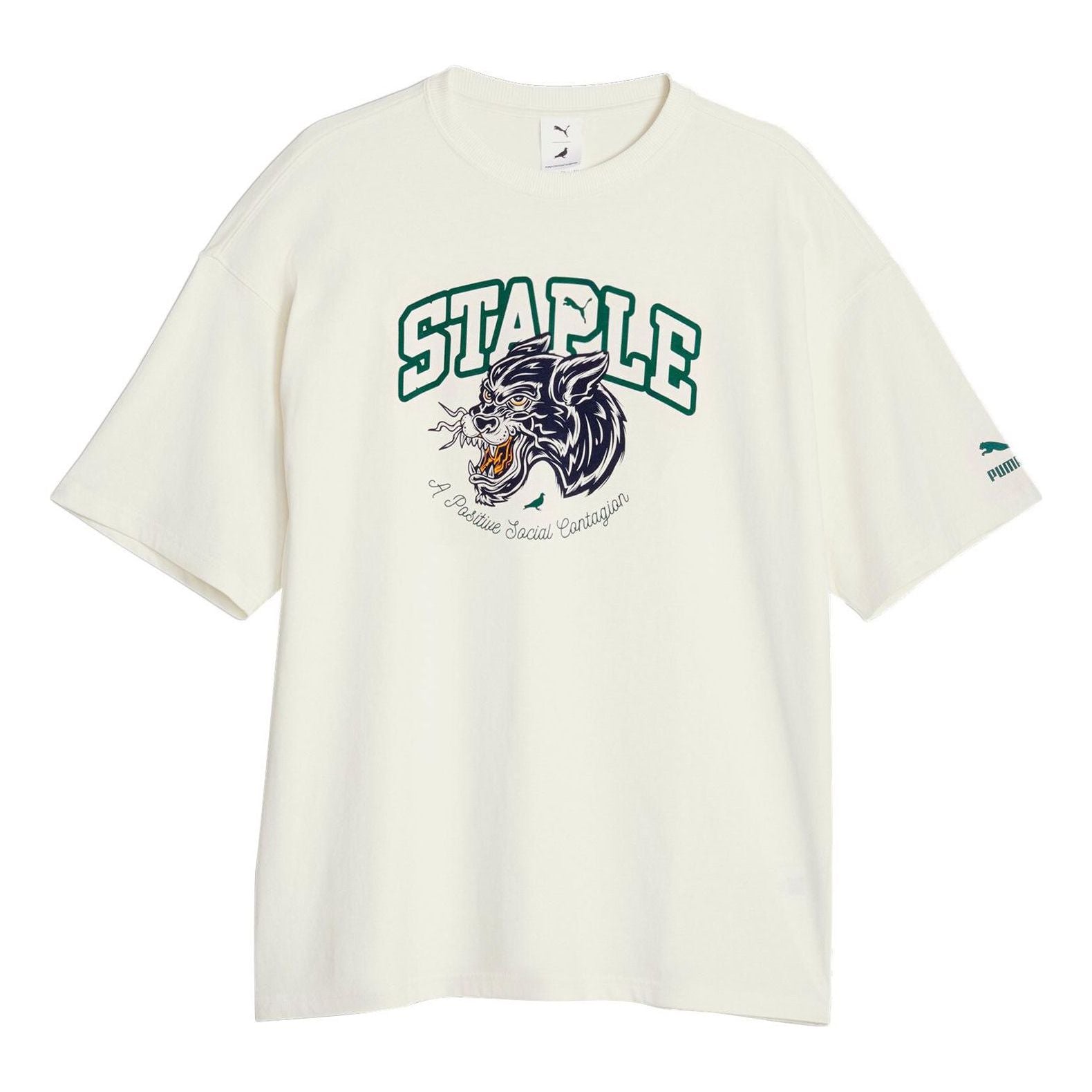 PUMA x STAPLE Graphic Tee 'White' 622201-65