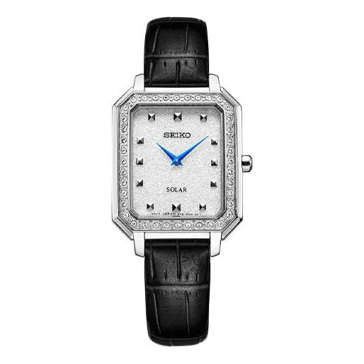 SEIKO Square Minimalistic quartz Watch White SUP429P1