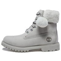 (WMNS) Timberland 6 Inch Shearling Premium Boots 'Beige' A21VT