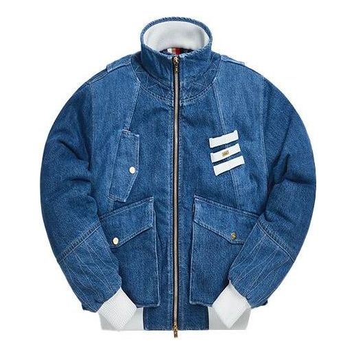 KITH Denim Military Bomber 'Blue Multi' KH1206-109