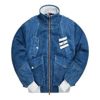 KITH Denim Military Bomber 'Blue Multi' KH1206-109