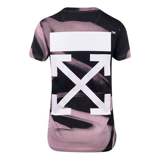 (WMNS) Off-White Liquid Melt Casual Tee 'Nude White' OWAA049R21JER0023101
