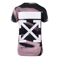 (WMNS) Off-White Liquid Melt Casual Tee 'Nude White' OWAA049R21JER0023101