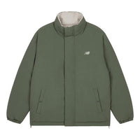 New Balance Waterproof Warm Jacket Asia Sizing 'Green Grey' AMJ34333-DON