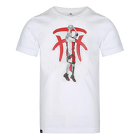 adidas Basketball Sports Round Neck Short Sleeve White DU6438