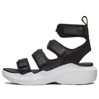 (WMNS) Skechers Dlt-A High-Top Sandals Black/White 66666209-BKW