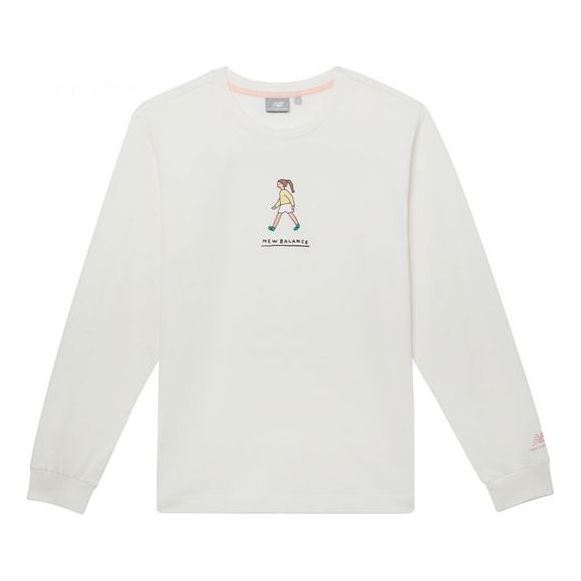 (WMNS) New Balance x Zero per Zero Round Neck Top Asia Sizing 'White' NDA47012-IV