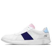 (WMNS) Skechers Glide 2.0 Ultra Low-Top Sneakers White/Blue 15590-WMLT