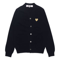 COMME des GARCONS PLAY Cardigan Gold Emblem 'Navy' AZ-N050-051-2