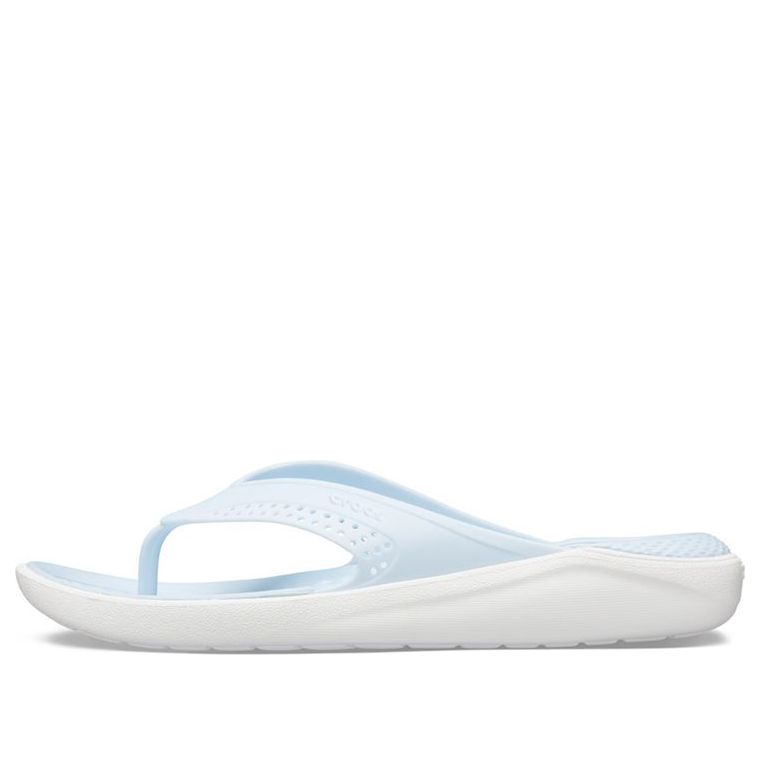 Crocs LiteRide Beach Cozy Stylish Unisex Light Blue Slippers 205182-4KA