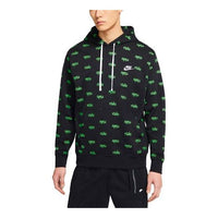 Nike Sportswear Club Casual Sports Alphabet Printing Black DC8091-010