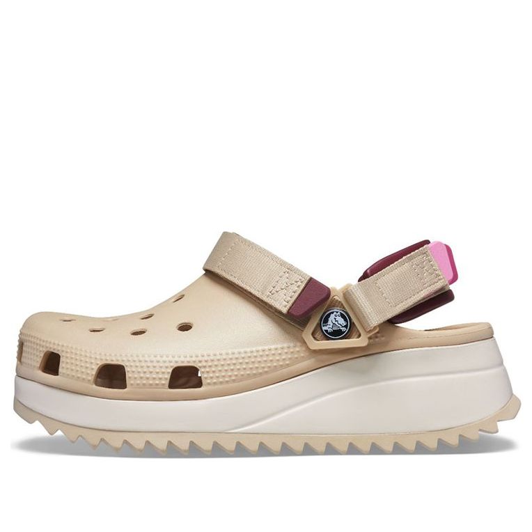 Crocs Classic Hiker Clogs 'Beige White Red' 206772-212