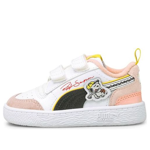 (TD) PUMA Peanuts x Ralph Sampson 'Snoopy - White Apricot Blush' 375795-02