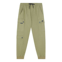 New Balance Logo Pocket Cargo Pants Asia Sizing 'Khaki' AMP13389-OV