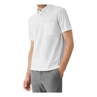 HERMES SS23 Pocket Polo Shirt 'White' H072325HA903