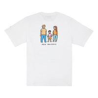 New Balance Men's New Balance x ZERO PER ZERO Crossover Limited Cartoon Character Short Sleeve White NEA3V993-WT