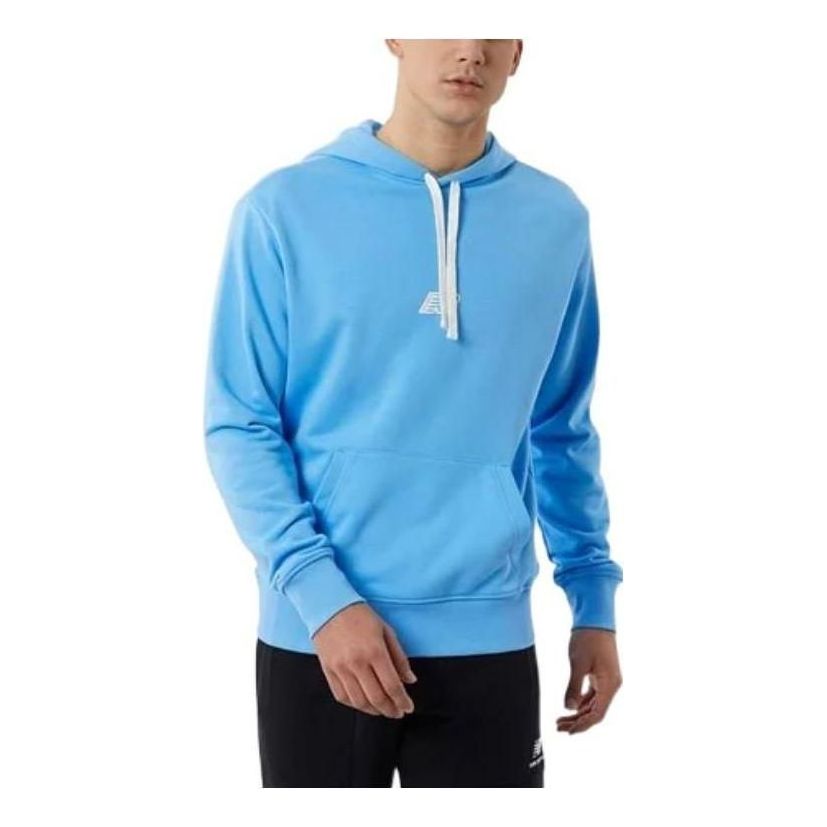 New Balance Essentials Magnify Sweat Pullover Hoodie Asia Sizing 'Sky Blue' MT23511-SK