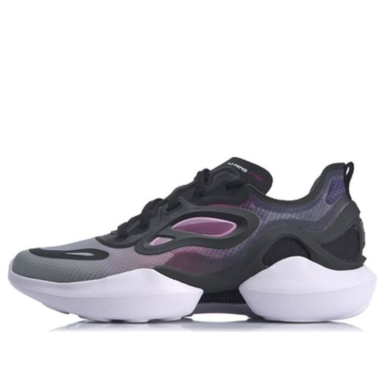 (WMNS) Li-Ning Comet 'Black White' AGLQ038-4