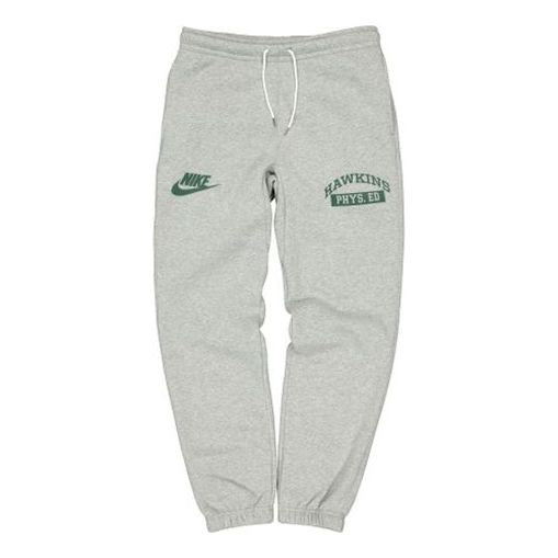 Nike X Stranger Things Sweat Pant Crossover Casual Sports Pants US Edition Gray CQ3656-063
