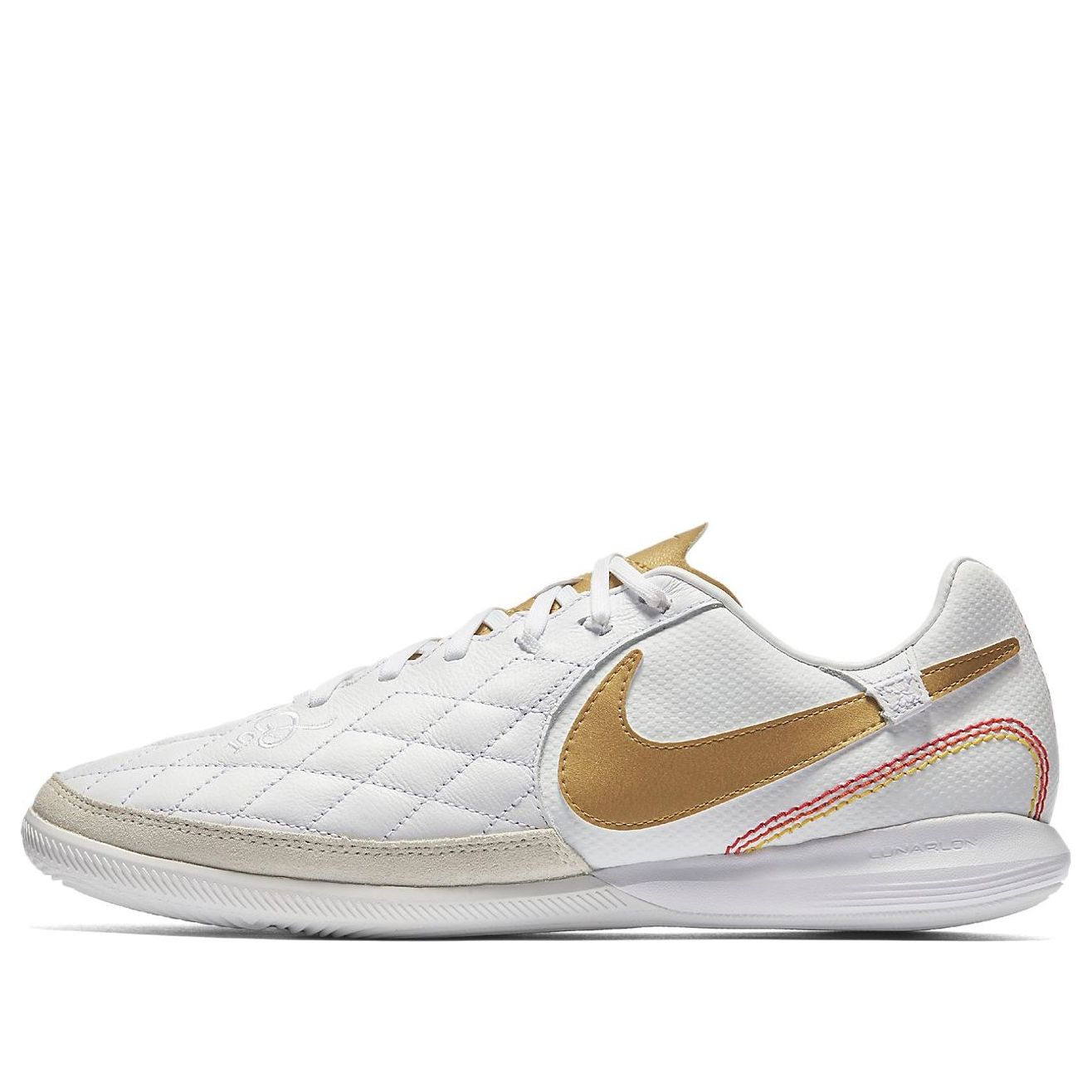 Nike Lunar LegendX 7 Pro 10R IC 'White Metallic Gold' AQ2211-171