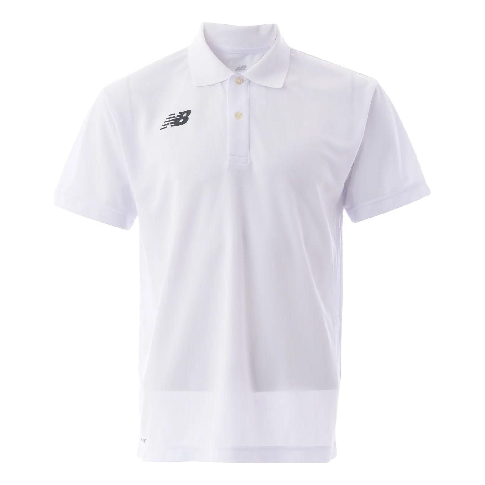 New Balance Logo Game Polo Shirt Asia Sizing 'White' JMTP1418-WT