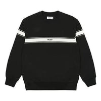 Palace FW22 Striped Contrast Sweatshirt 'Black' PLA-FW22-283