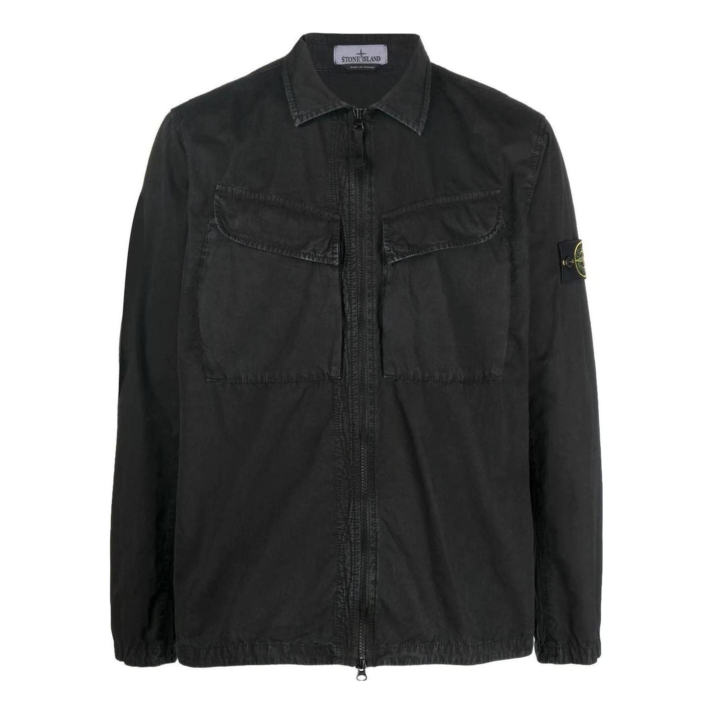 STONE ISLAND Overshirt 'Black' 7715101WN-V0129