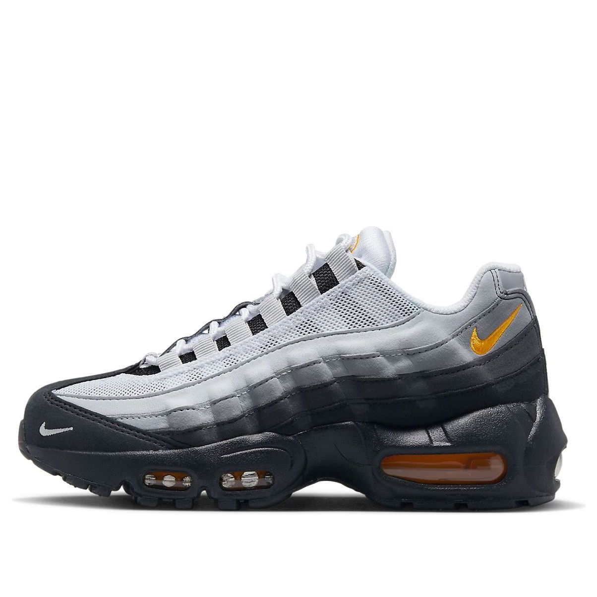 (GS) Nike Air Max 95 'Black Grey Orange' FD9775-001