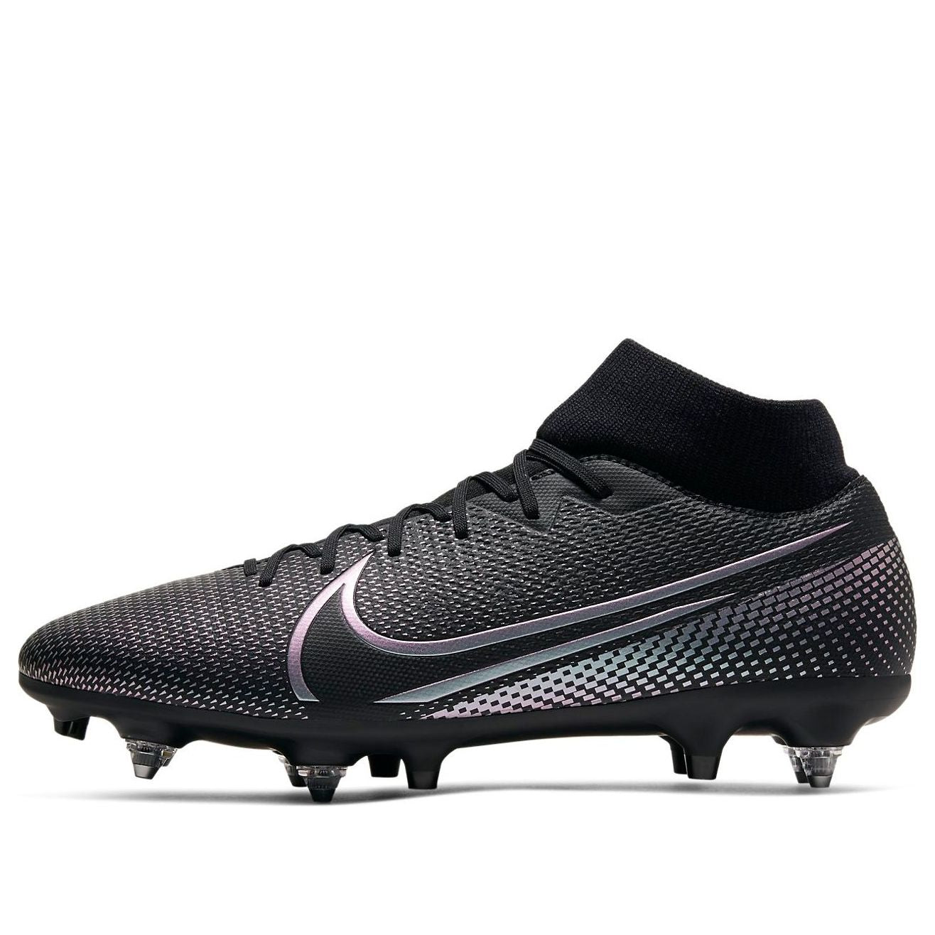 Nike Mercurial Superfly 7 Academy SG-PRO AC 'Black Silver' BQ9141-010