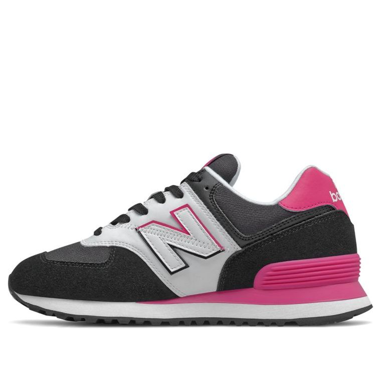 (WMNS) New Balance 574 Split Sail 'Black Pink' WL574NJA