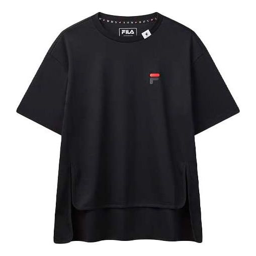 (WMNS) FILA x MIHARA YASUHIRO/ Mihara Yasuhiro Printing Logo Short Sleeve Navy Blue T-Shirt F71W038108F-NV