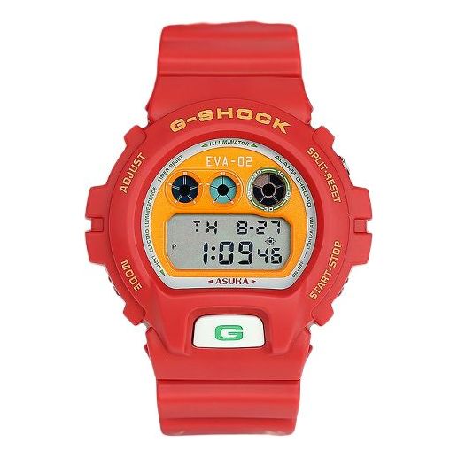 CASIO G-Shock Digital 'Red' DW-6900FS-EVA-02