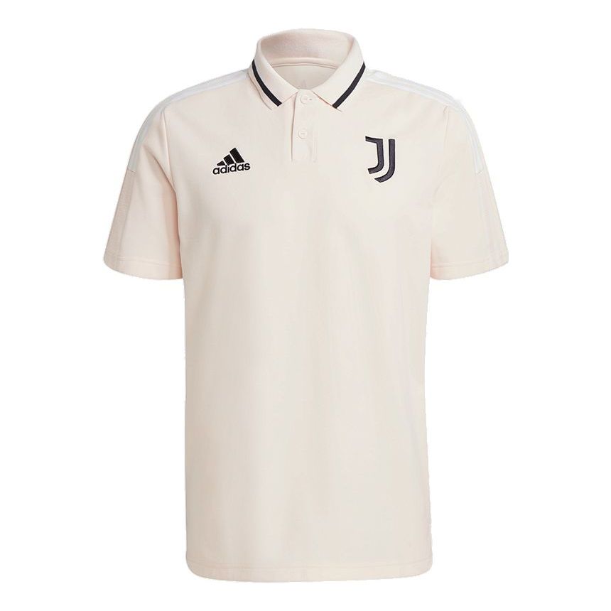 adidas Juve Polo Juventus Soccer/Football Sports Short Sleeve Polo Shirt Pink GK8609