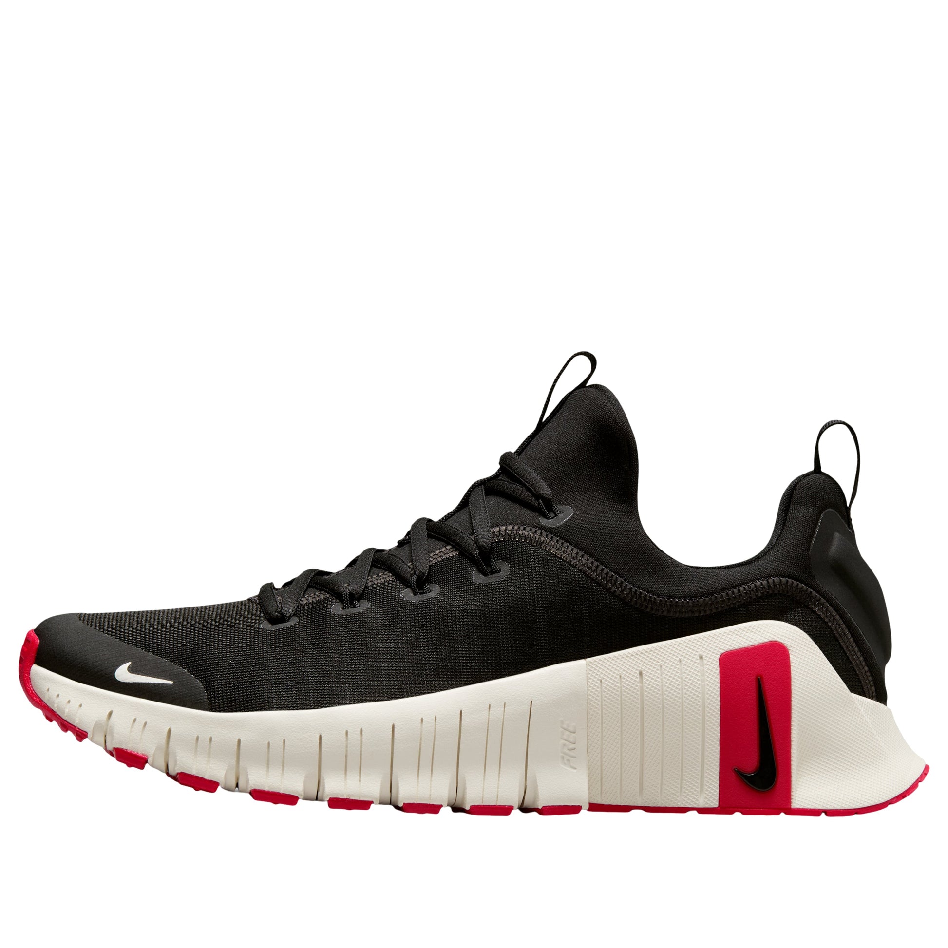 Nike Free Metcon 6 'Black University Red Sail' FJ7127-006