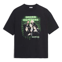 Balenciaga Speed Hunters Printing Black 556089TCV381000