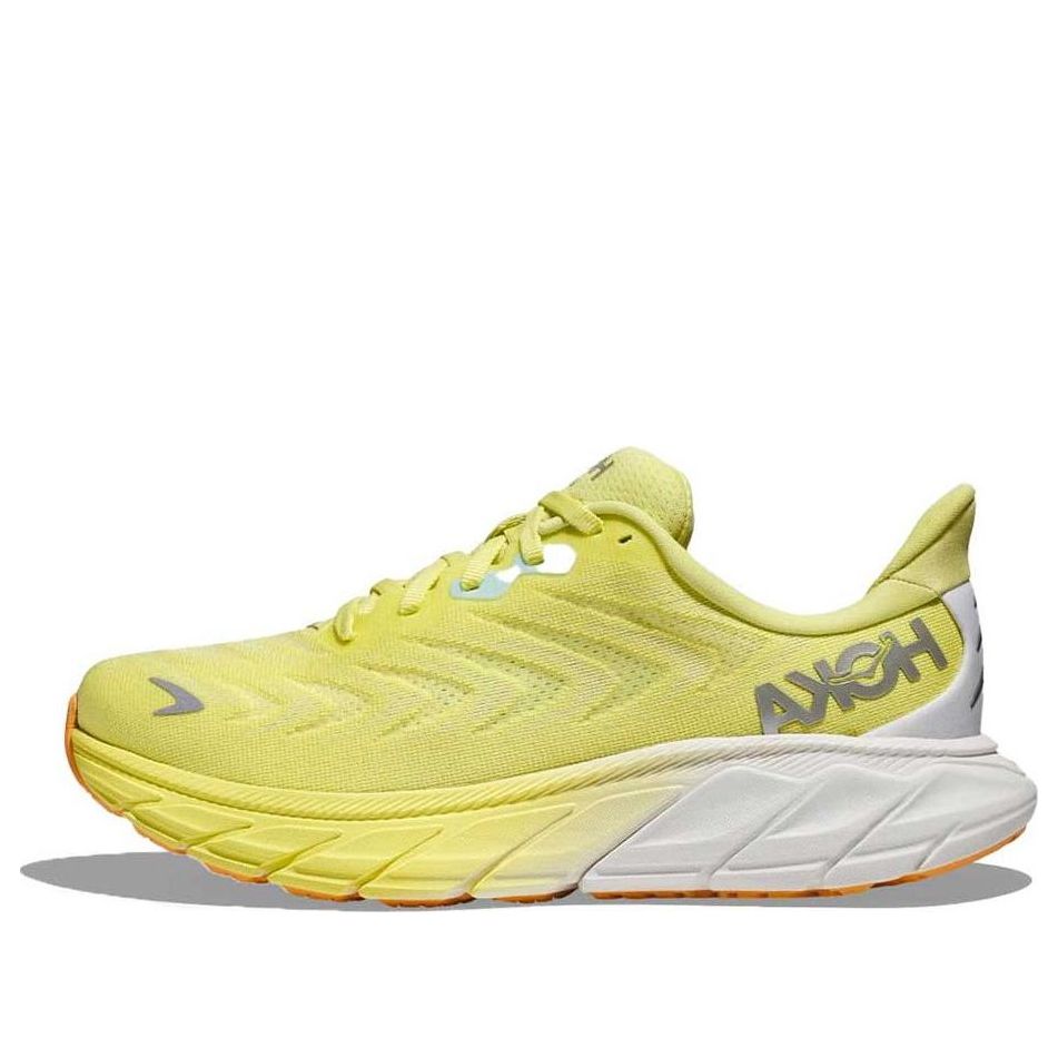 (WMNS) HOKA ONE ONE Arahi 6 'Citrus Glow White' 1123194-CGWHT