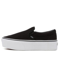 Vans Rib Knit Slip-On Stackform 'Black White' VN0A7Q5RB11