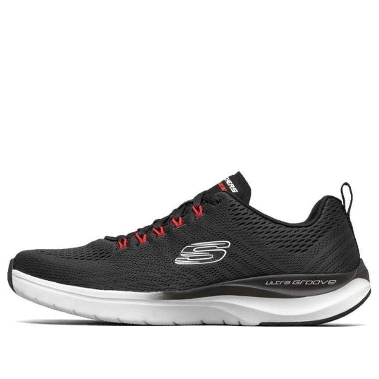 Skechers Ultra Groove Black/Red 232032-BLK
