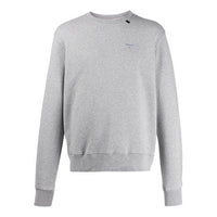 Off-White Acrylic Arrows Slim Crew Neck Sweater OMBA025F19E300100730