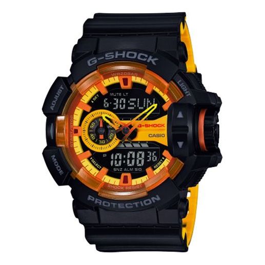 CASIO G-Shock Analog-Digital 'Black Orange' GA-400BY-1APR