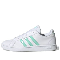 (WMNS) adidas neo Grand Court Base 'White Green' EG4053