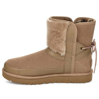 (WMNS) UGG Classic Leopard Lined Bow 'Brown' 1105354-AMP