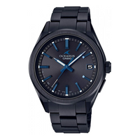 CASIO Male OCEANUS Japan / South Korea Fashion Quartz Solar Powered Mens Black Analog OCW-T200SB-1AJF